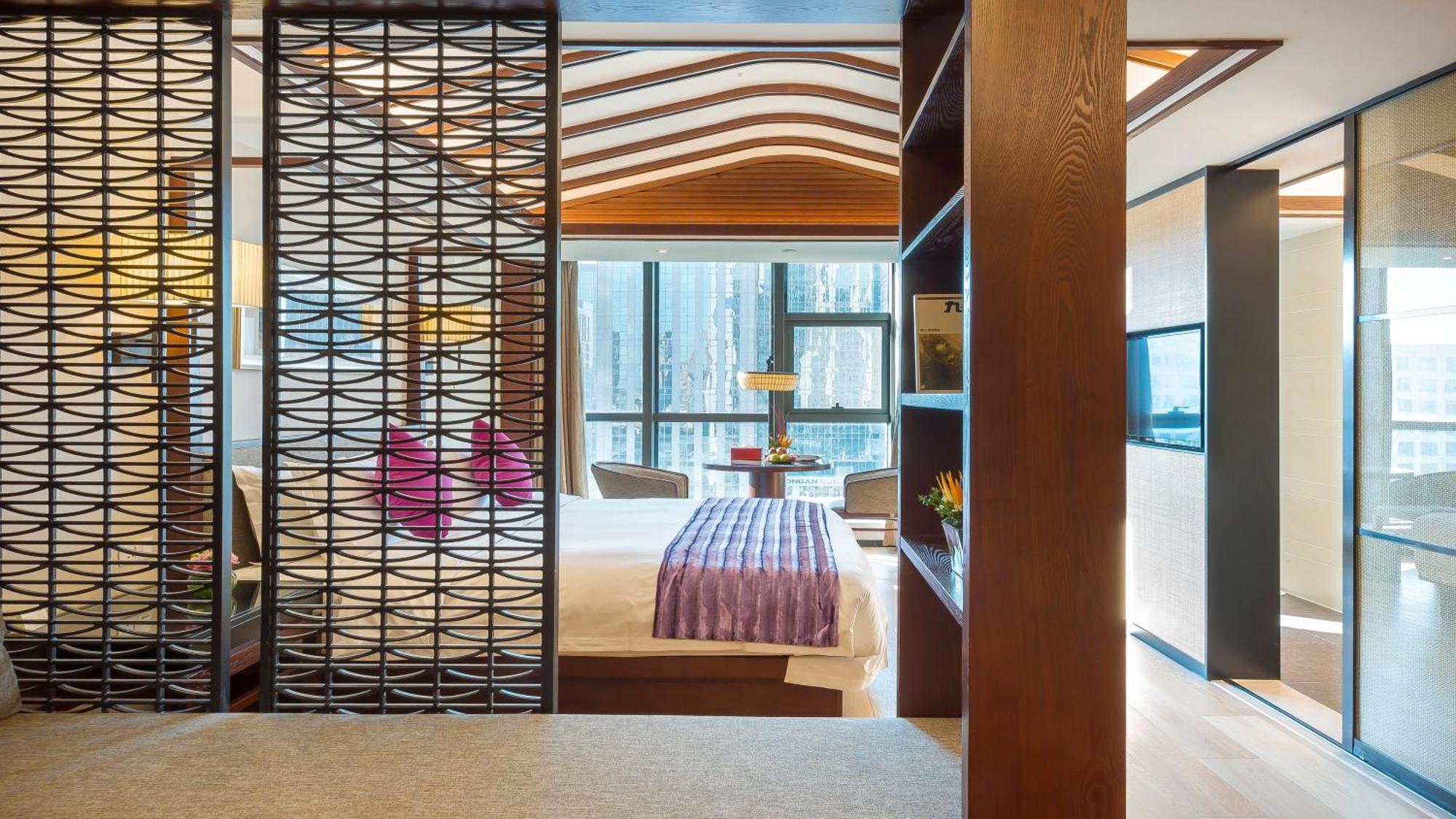 Ssaw Boutique Hotel Ningbo Cbd Luaran gambar