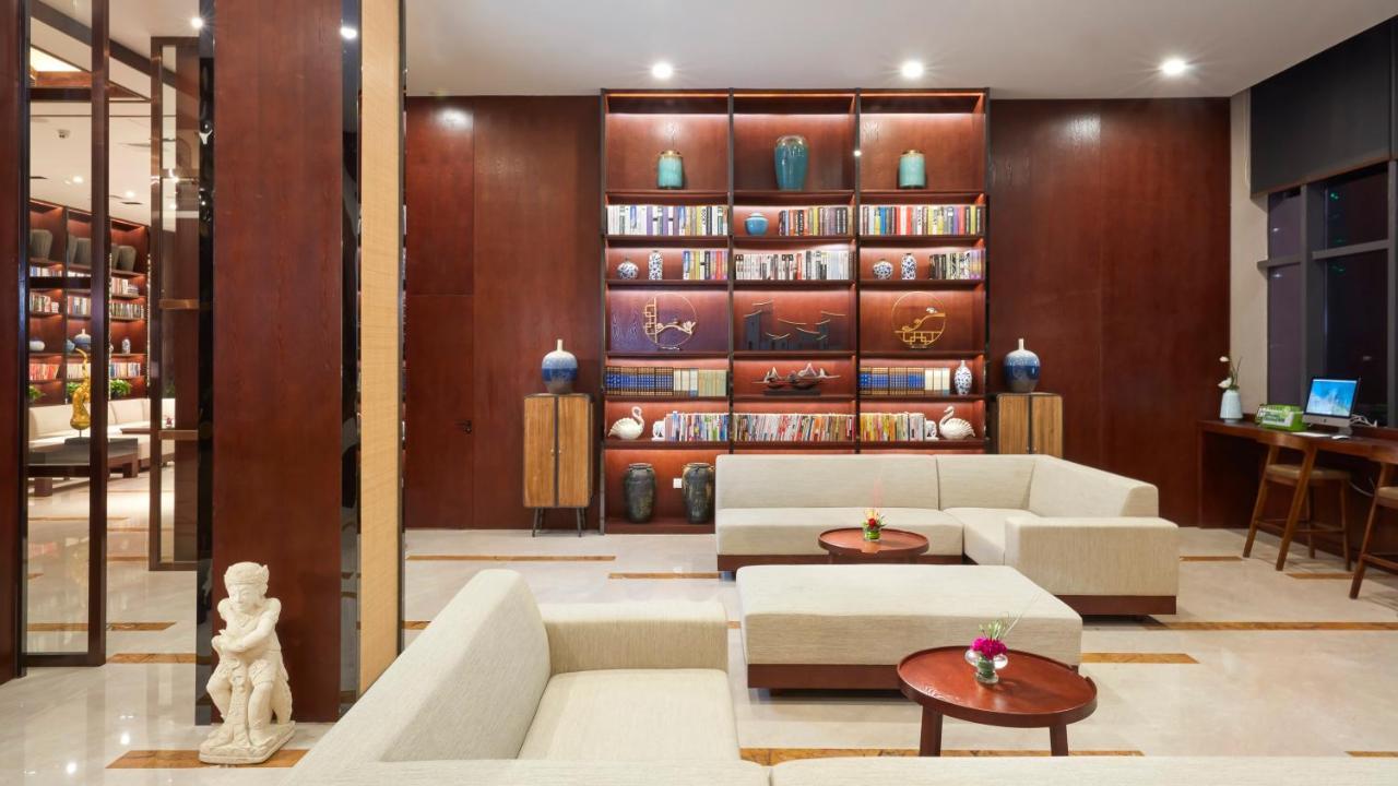 Ssaw Boutique Hotel Ningbo Cbd Luaran gambar