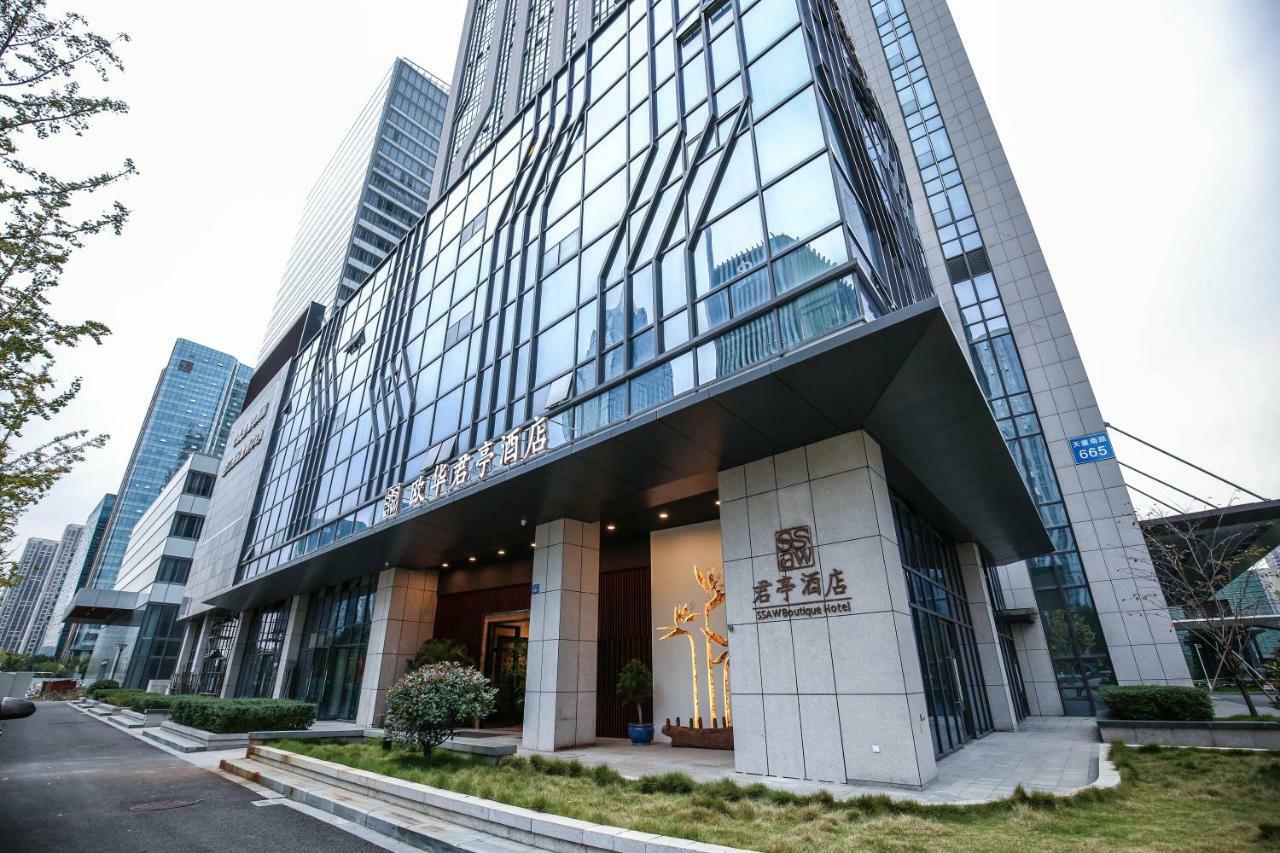 Ssaw Boutique Hotel Ningbo Cbd Luaran gambar